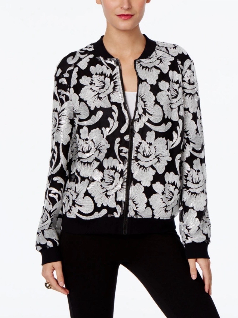 INC Embroidered Jacket - Picture 3 of 6
